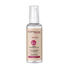 Масло-протектор 5 в 1 Fortesse Professional Repair &amp Protect Oil-Protector для поврежденных волос, 60 мл