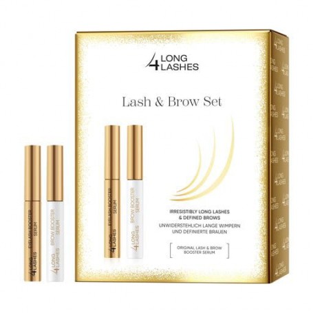 Набор для ресниц и бровей Long4Lashes Lash &amp Brow Set (сыворотка для ресниц, 3 мл + сыворотка для бровей, 3 мл)