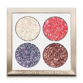 Палетка теней для век NABLA Miami Lights Collection Glitter Palette, 4 г
