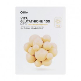 Осветляющая тканевая маска для лица Ottie Vita Glutathione 100 Mask, 25 мл