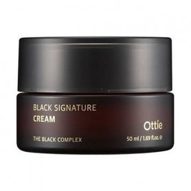 Омолаживающий крем для лица Ottie Black Signature с муцином улитки, 50 мл