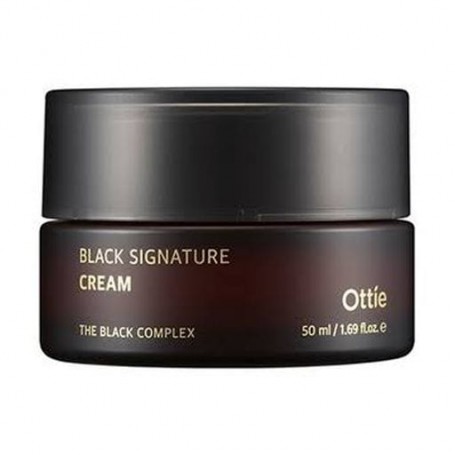 Омолаживающий крем для лица Ottie Black Signature с муцином улитки, 50 мл