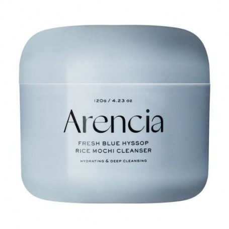 Очищающее средство для лица Arencia Fresh Royal Blue Hyssop Rice Mochi Cleanser, 120 г