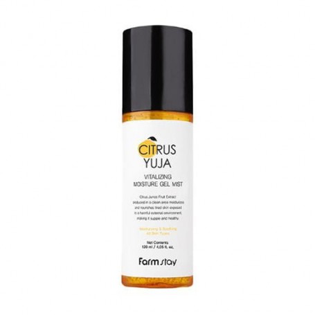 Мист для лица FarmStay Citrus Yuja Vitalizing Moisture Gel Mist с экстрактом юдзу, 120 мл