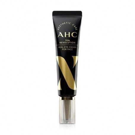 Антивозрастной крем для кожи вокруг глаз и лица AHC Ten Revolution Real Eye Cream For Face с эффектом лифтинга, 30 мл