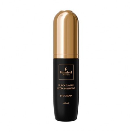Ультра интенсивный крем для кожи вокруг глаз Famirel Black Caviar Ultra Intensive Eye Cream с экстрактом черной икры, 40 мл