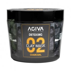 Глиняная маска для лица Agiva Detoxing Clay Mask с углем, 300 мл