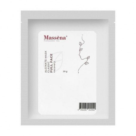 Восстанавливающая альгинатная маска для лица Massena Alginate Mask Classic Full Face, 30 г
