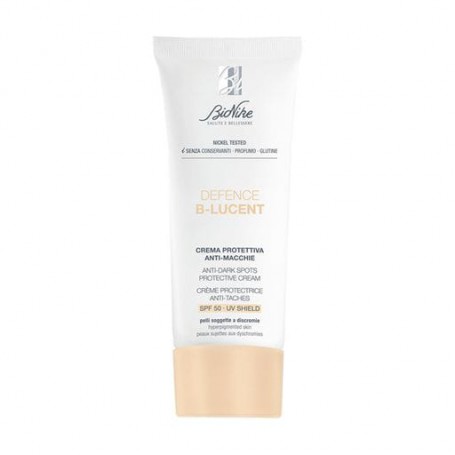 Защитный крем для лица BioNike Defence B-Lucent Anti-Dark Spots Protective Cream, SPF 50, против темных пятен, 40 мл