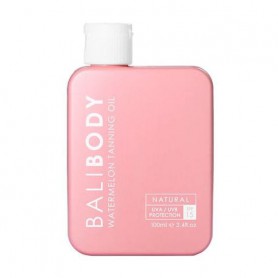 Масло для загара Bali Body Watermelon Tanning Oil, SPF 15, с семенами арбуза, 100 мл