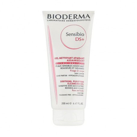 Очищающий гель для умывания Bioderma Sensibio DS+ Soothing Purifying Cleansing Gel, 200 мл