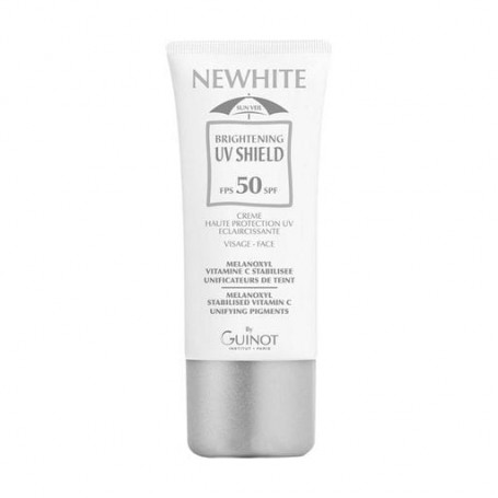 Осветляющий тонирующий крем для лица Guinot Newhite Brightening Uv Shield SPF 50, 30 мл