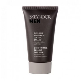 Мужская увлажняющая эмульсия для лица Skeyndor Men Shine Control 24H Aqua Emulsion Контроль блеска 24 часа, 50 мл
