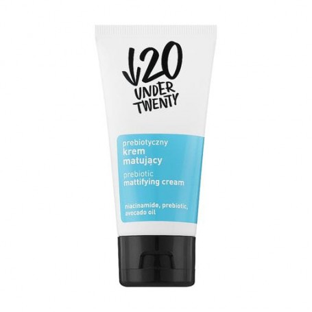 Матирующий пробиотический крем для лица Under Twenty Prebiotic Mattifying Cream, 50 мл