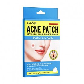 Точечные патчи для лица Sadoer Acne Patch против акне, 36 шт