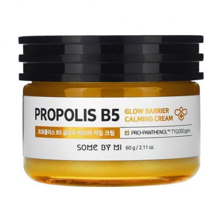 Успокаивающий крем для лица Some By Mi Propolis B5 Glow Barrier Calming Cream с прополисом, 60 г