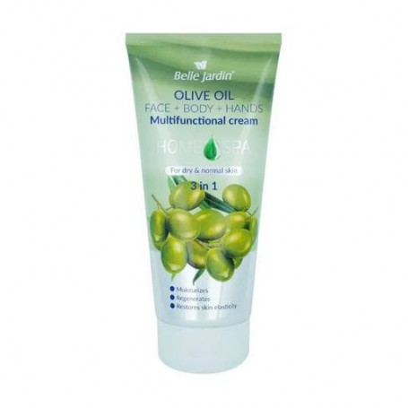 Увлажняющий крем для лица и тела Belle Jardin Home Spa Olive Oil, 200 мл