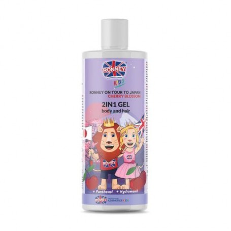 Детский гель для тела и волос Ronney Kids On Tour To Japan Cherry Blossom 2 In 1 Gel, 300 мл