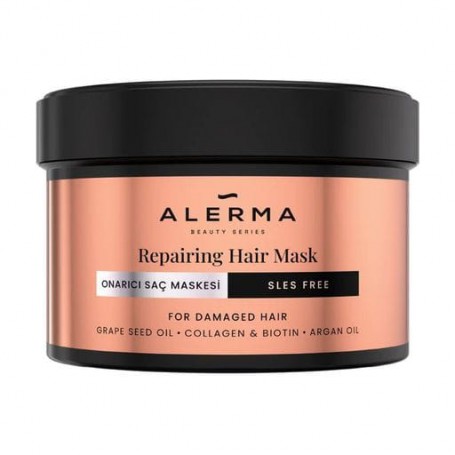 Восстанавливающая маска Alerma Repairing Hair Mask для поврежденных волос, 240 мл
