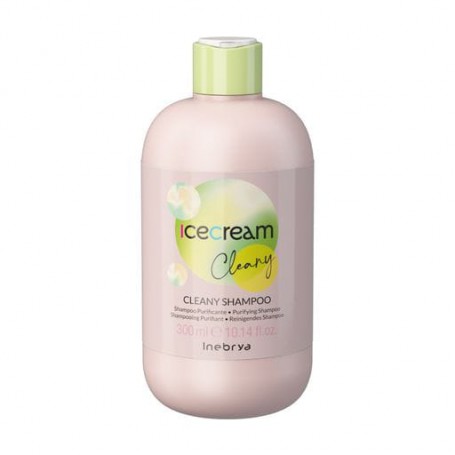Шампунь Inebrya Ice Cream Cleany Shampoo против перхоти, для проблемной и чувствительной кожи головы, 300 мл