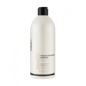 Низкосульфатный шампунь Profi Style Keratin Low Sulfate Shampoo для слабых и пористых волос, 500 мл