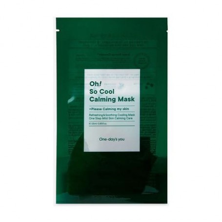 Успокаивающая маска для лица One-day&39s You Oh! So Cool Calming Mask, 25 мл