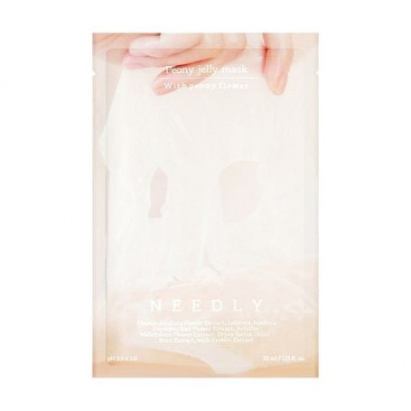 Тканевая маска для лица Needly Peony Jelly Mask с экстрактом пиона, 33 мл