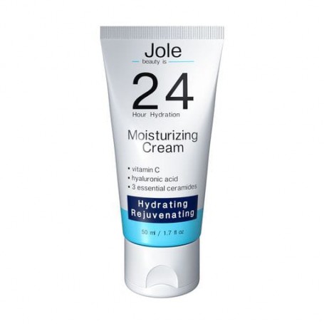 Увлажняющий крем для лица Jole 24h Moisturizing Cream с гиалуроновой кислотой и комплексом керамидов, 50 мл