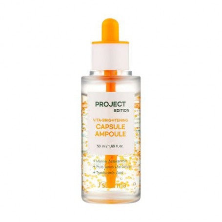 Витаминная сыворотка для лица J&39sDerma Project Edition Vita-Brightening Capsule Ampoule, 50 мл