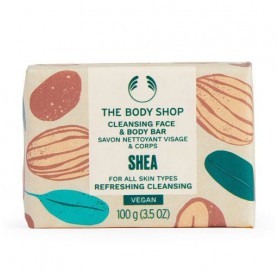 Мыло для лица и тела The Body Shop Shea Cleansing Face &amp Body Bar с маслом ши, 100 г