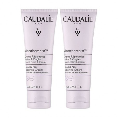 Набор Caudalie Vinotherapist Hand &amp Nail Cream Duo (крем для рук и ногтей, 2*75 мл)