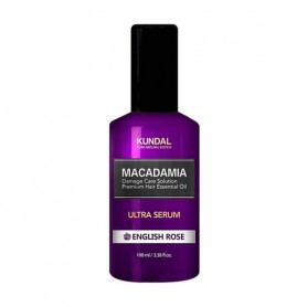 Сыворотка-масло для волос Kundal Macadamia Ultra English Rose Английская роза, 100 мл