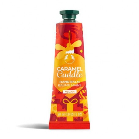 Крем-бальзам для рук The Body Shop Caramel Cuddle Hand Balm Карамельные объятия, 30 мл