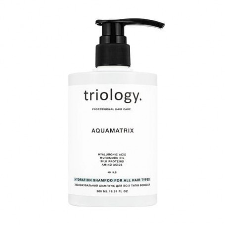 Увлажняющий шампунь для волос triology. Aquamatrix, 500 мл