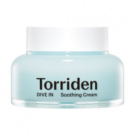Успокаивающий крем для лица Torriden Dive-In Low Molecular Hyaluronic Acid Soothing Cream с гиалуроновой кислотой, 100 мл