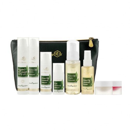 Набор ежедневного ухода за лицом MyIDi Beauty Acne-Off Kit для жирной и проблемной кожи, 9 предметов