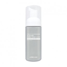 Пенистая маска для лица Lebelage Truly Glutathione 10 Second Bubble Mask Liquid, 150 г