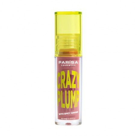 Блеск-плампер для губ Parisa Cosmetics Crazy Plump Lipgloss 105 Teddy Nude, 5.5 мл