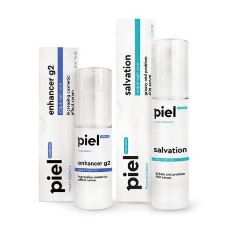 Комплекс средств для лица Piel Cosmetics для проблемной кожи против прыщей и акне (сыворотка, 50 мл + сыворотка, 30 мл)