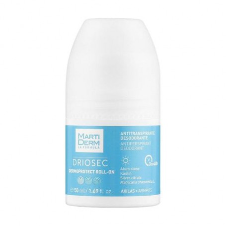 Шариковый антиперспирант-дезодорант MartiDerm Driosec Dermaprotect Roll-on унисекс, 50 мл