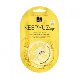 Экспресс-маска для сияния кожи лица AA Cosmetics KEEP YUZing, 7 мл