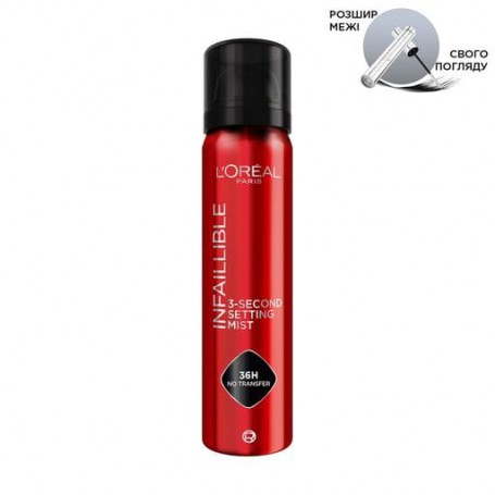Спрей для фиксации макияжа L’Oreal Paris Infaillible Setting Mist, 75 мл