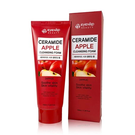 Пенка для умывания Eyenlip Ceramide Apple Cleansing Foam, 100 мл