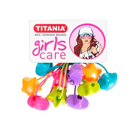 Набор зажимов для волос TITANIA Start, 5шт, 7984 GIRL